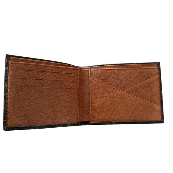 Authentic Louis Vuitton Men’s Monogram Bi-fold Compact Wallet With COA Vintage - Picture 4 of 8